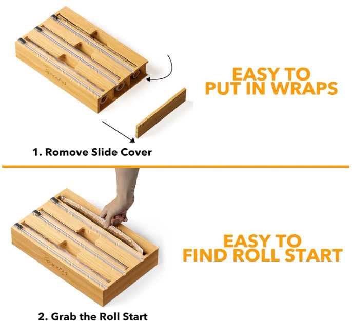 Arbor Home™ Artisan Bamboo Wrap Organizer