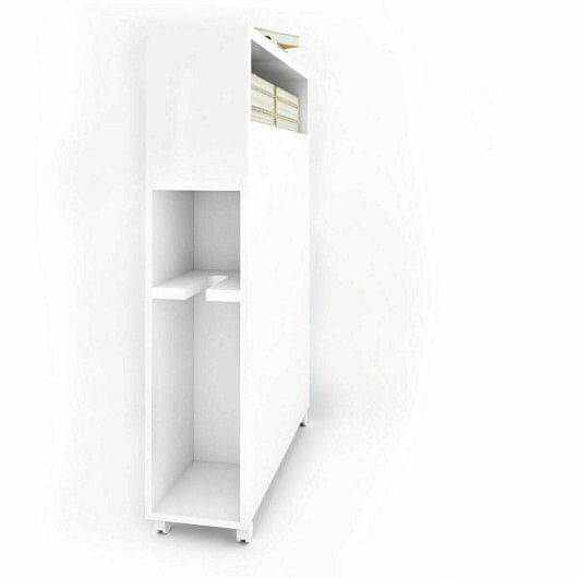 Slim Bathroom Storage Cabinet with 2 Slide Out Drawers