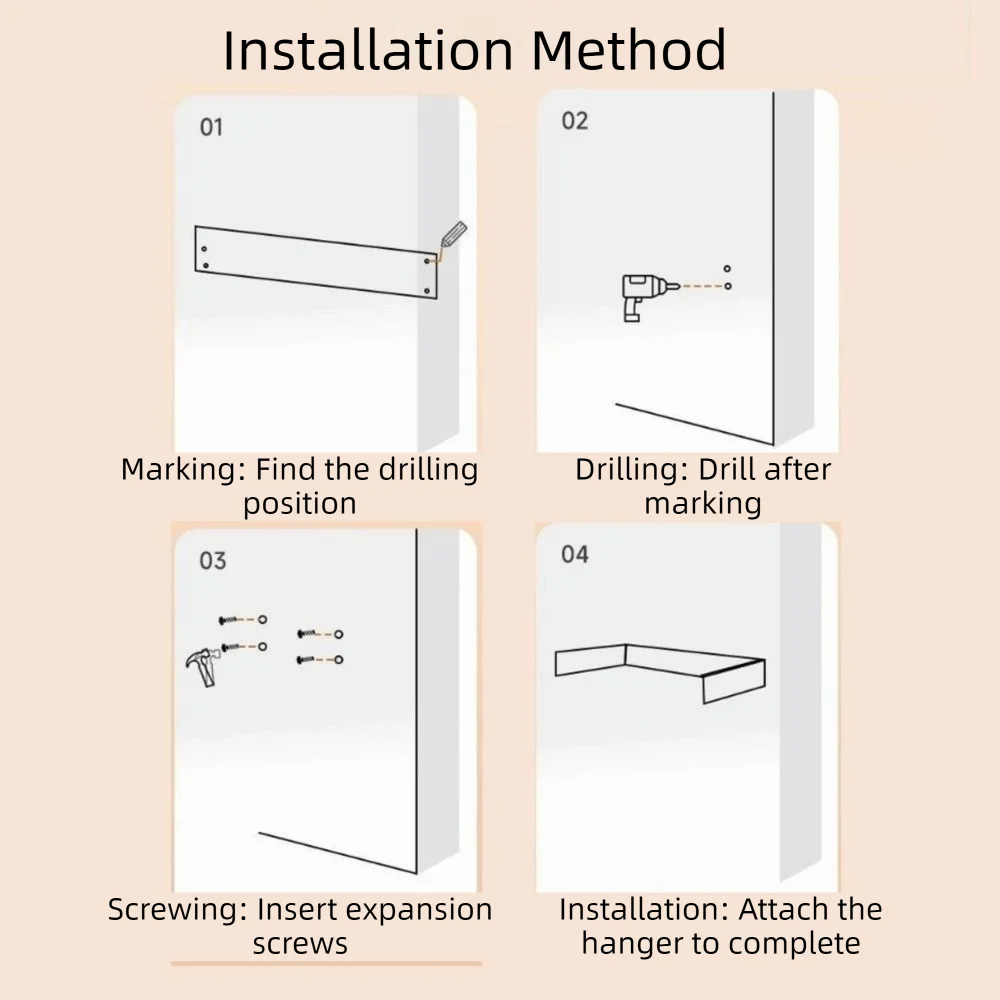 Arbor Home™ The Invisible Retractable Rack