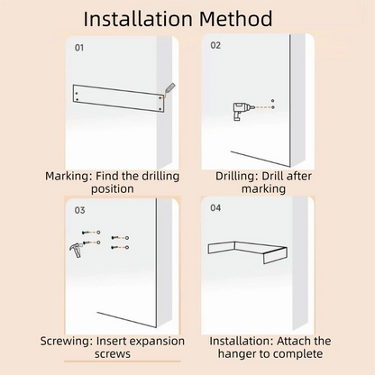 Arbor Home™ The Invisible Retractable Rack