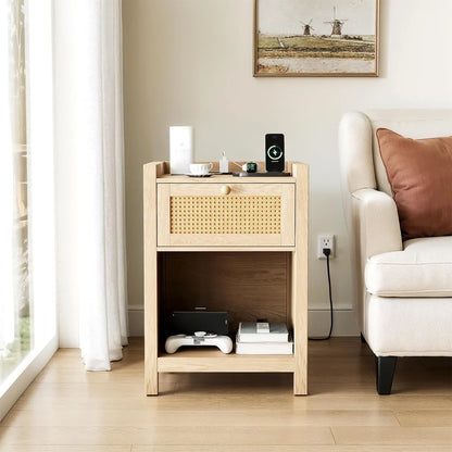 Arbor Home™ The Connected Rattan Bedside Set of 2