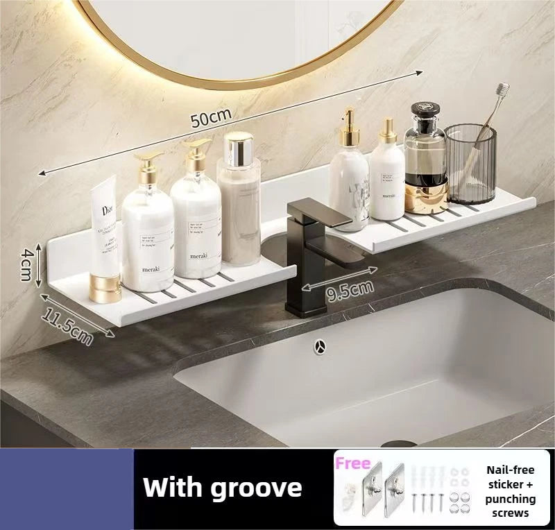 Arbor Home™ The Floating Metallic Vanity Shelf