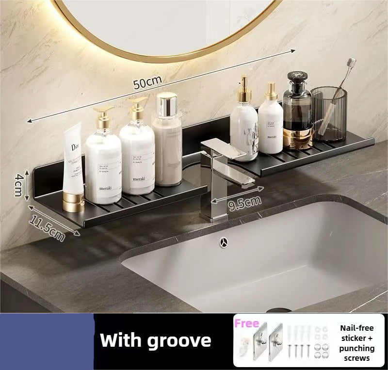 Arbor Home™ The Floating Metallic Vanity Shelf
