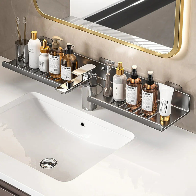 Arbor Home™ The Floating Metallic Vanity Shelf